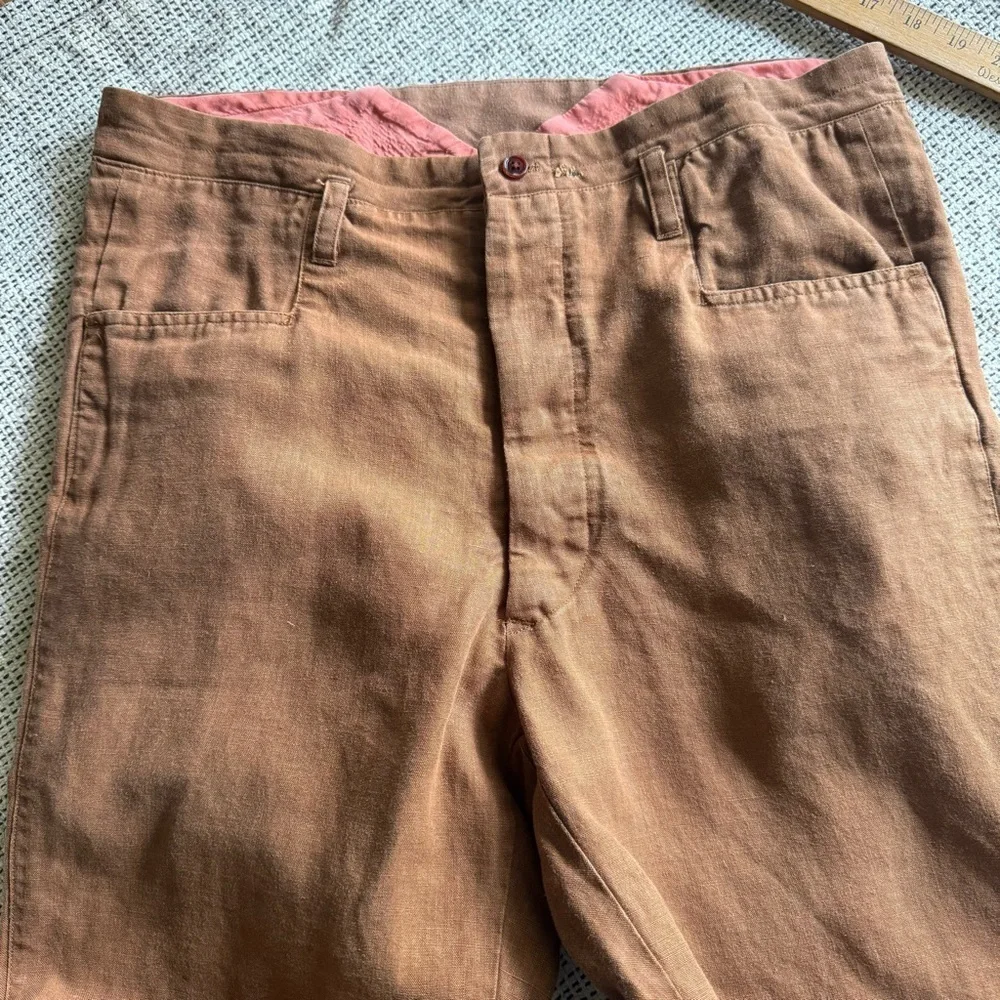 Sasquatchfabrix linen pants Made in Japan